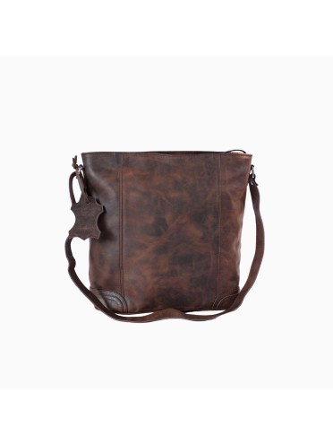  Women's Crossbody Bag Buffalo Leather Shoulder Handbag Large Capacity Hobo Purse
